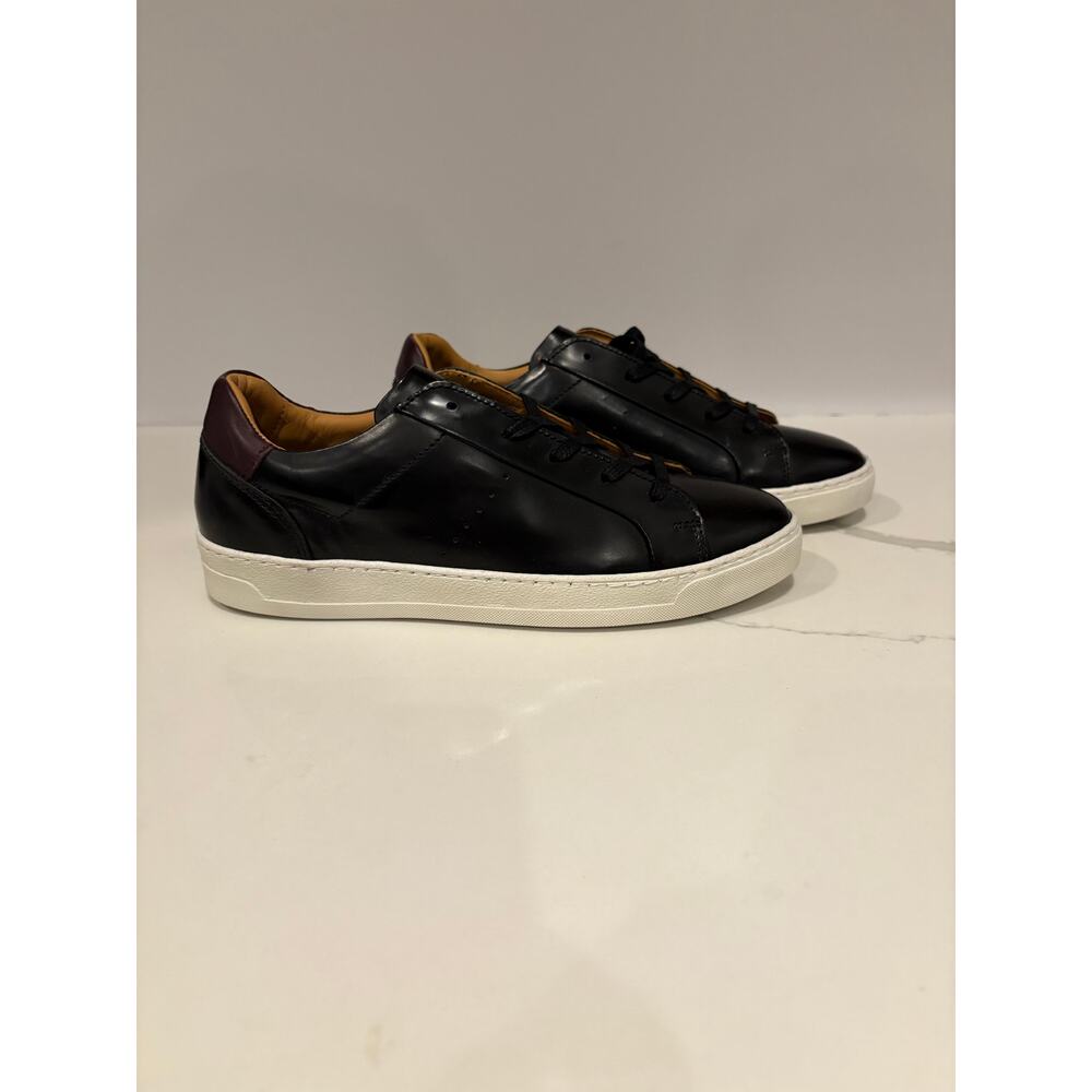 Bruno Magli Dante Navy Men’s Leather‎ Sneakers BM1DANN0P Size 7 NEW w/o Box